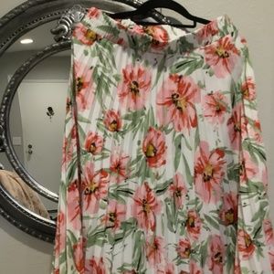 T Tahari floral skirt